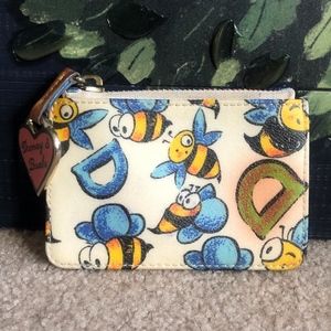 Dooney and Bourke Bumblebee Coin Purse.